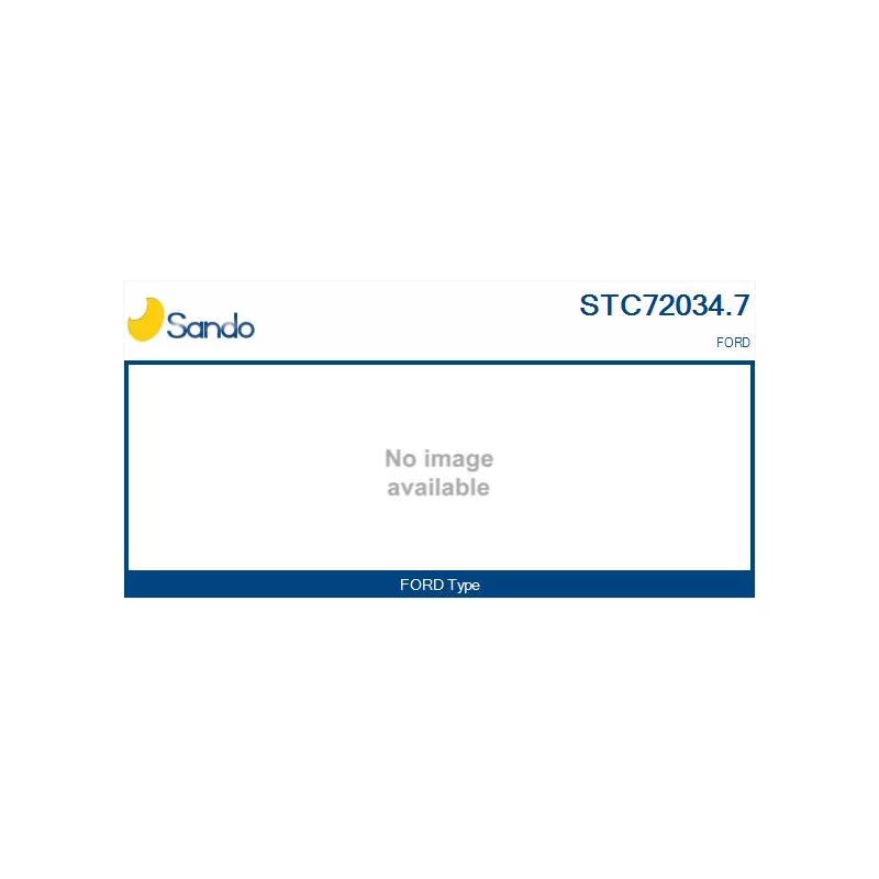 Turbocompresseur, suralimentation SANDO STC72034.7
