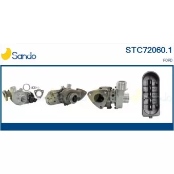 Turbocompresseur, suralimentation SANDO STC72060.1