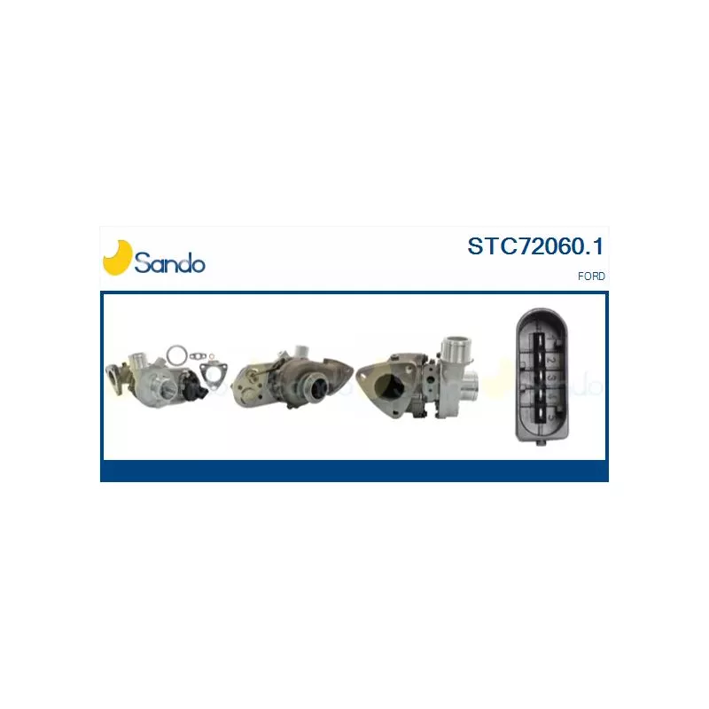 Turbocompresseur, suralimentation SANDO STC72060.1