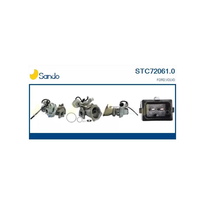 Turbocompresseur, suralimentation SANDO STC72061.0