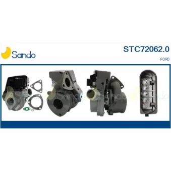 Turbocompresseur, suralimentation SANDO STC72062.0