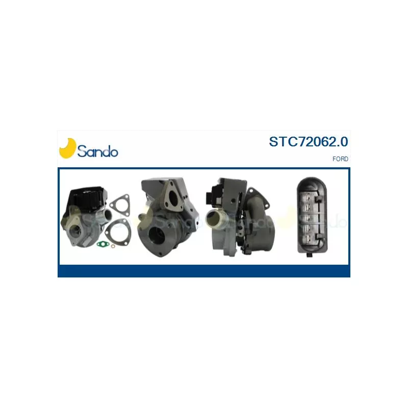 Turbocompresseur, suralimentation SANDO STC72062.0