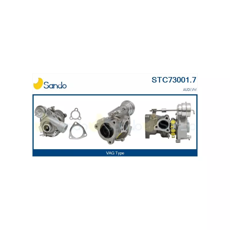Turbocompresseur, suralimentation SANDO STC73001.7