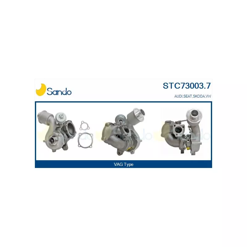 Turbocompresseur, suralimentation SANDO STC73003.7