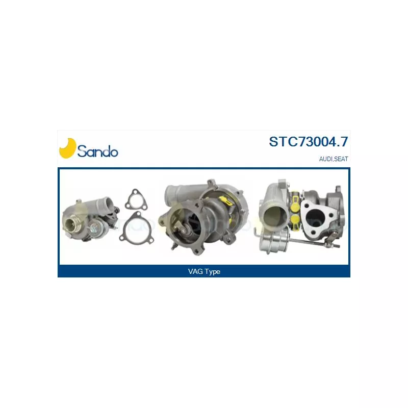 Turbocompresseur, suralimentation SANDO STC73004.7