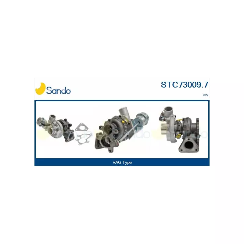Turbocompresseur, suralimentation SANDO STC73009.7