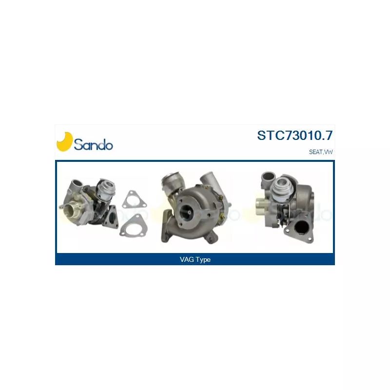 Turbocompresseur, suralimentation SANDO STC73010.7