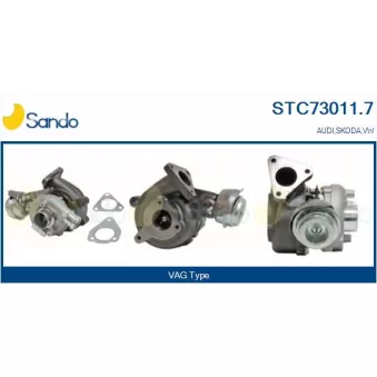 Turbocompresseur, suralimentation SANDO STC73011.7