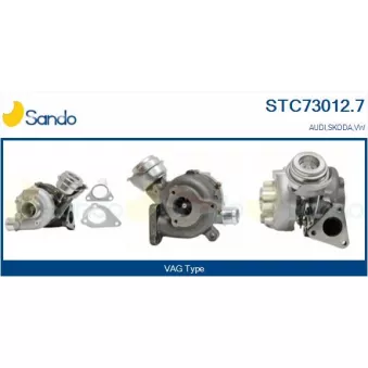 Turbocompresseur, suralimentation SANDO STC73012.7