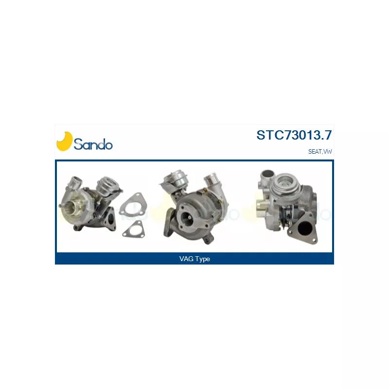 Turbocompresseur, suralimentation SANDO STC73013.7
