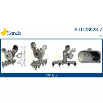 Turbocompresseur, suralimentation SANDO STC73023.7