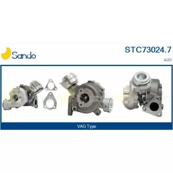 Turbocompresseur, suralimentation SANDO STC73024.7