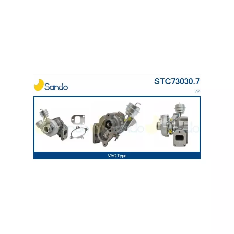 Turbocompresseur, suralimentation SANDO STC73030.7