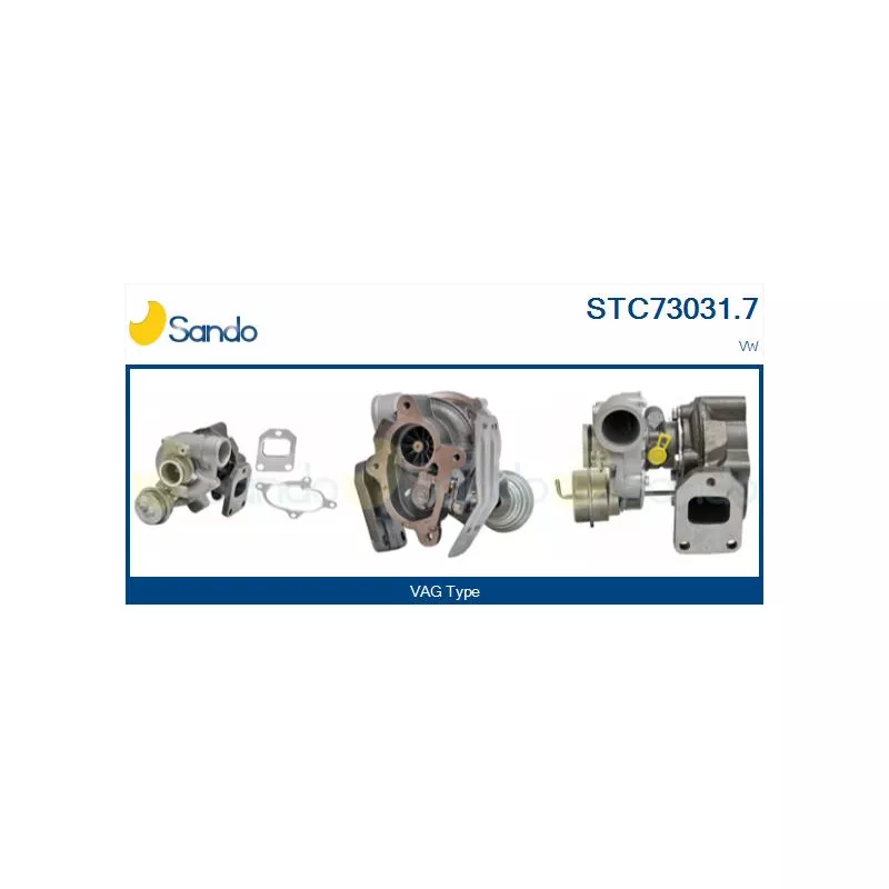 Turbocompresseur, suralimentation SANDO STC73031.7