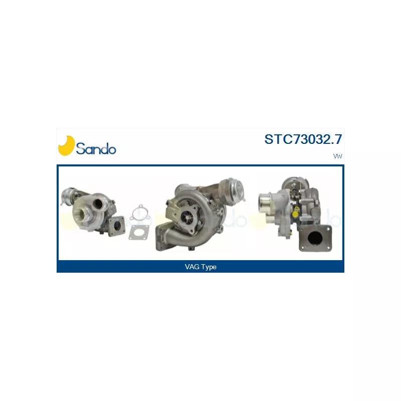 Turbocompresseur, suralimentation SANDO STC73032.7