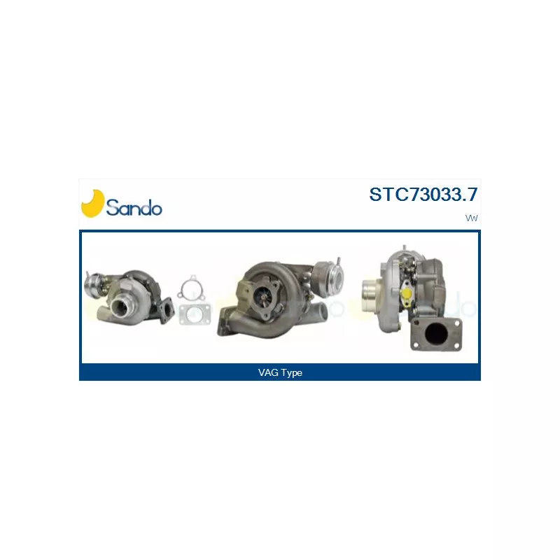 Turbocompresseur, suralimentation SANDO STC73033.7