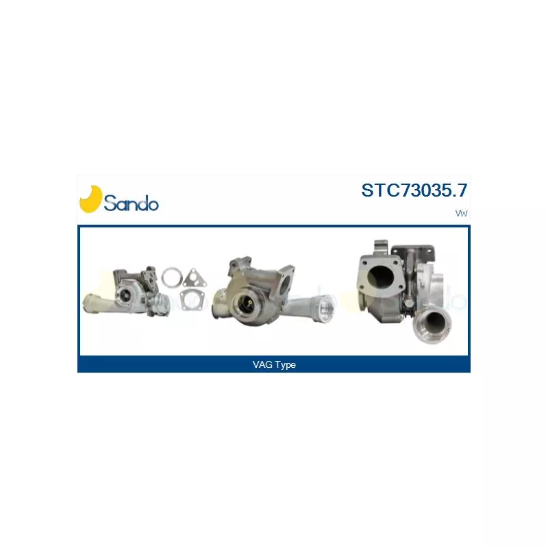 Turbocompresseur, suralimentation SANDO STC73035.7