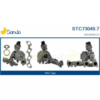 Turbocompresseur, suralimentation SANDO STC73049.7