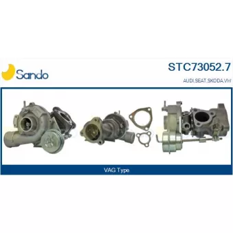 Turbocompresseur, suralimentation SANDO STC73052.7