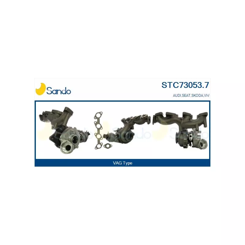 Turbocompresseur, suralimentation SANDO STC73053.7