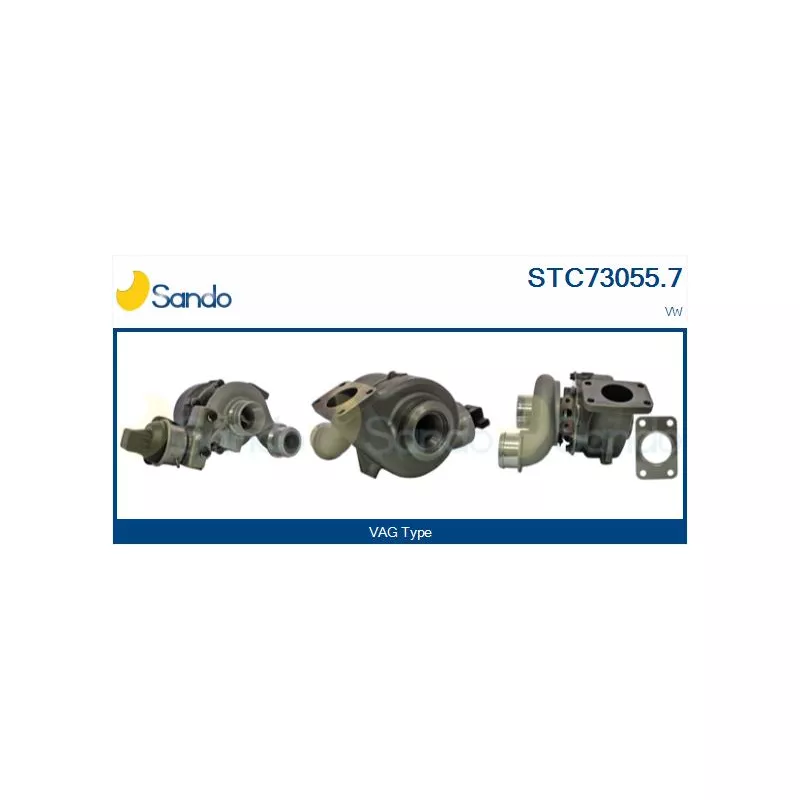 Turbocompresseur, suralimentation SANDO STC73055.7