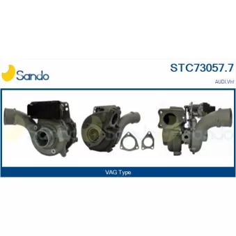 Turbocompresseur, suralimentation SANDO STC73057.7