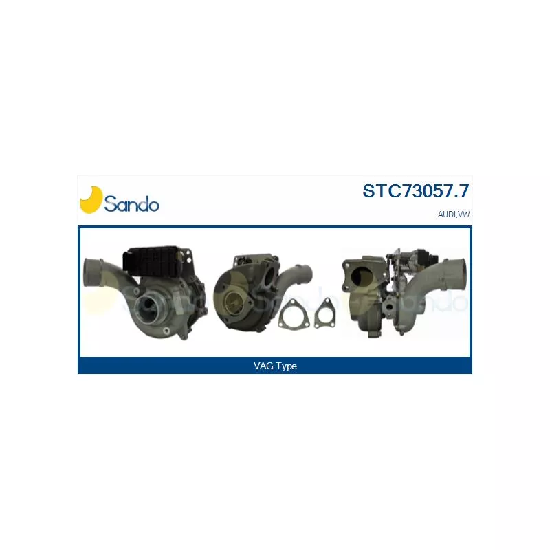 Turbocompresseur, suralimentation SANDO STC73057.7
