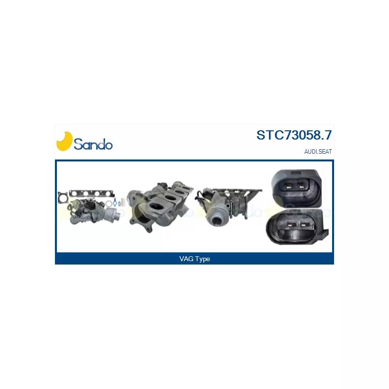 Turbocompresseur, suralimentation SANDO STC73058.7