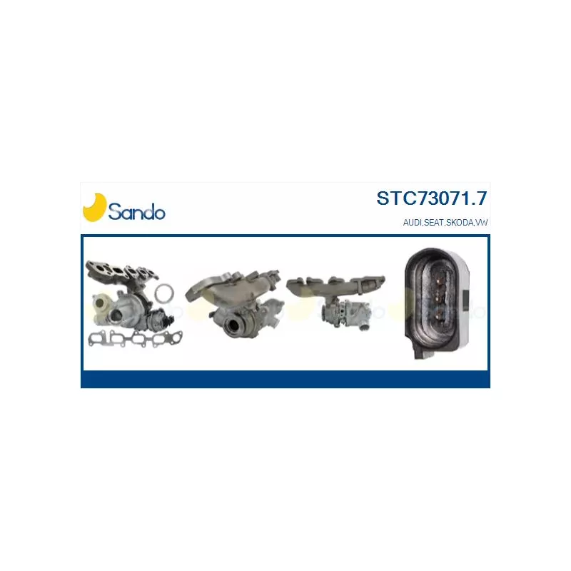 Turbocompresseur, suralimentation SANDO STC73071.7
