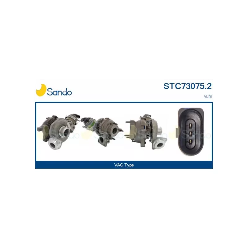 Turbocompresseur, suralimentation SANDO STC73075.2