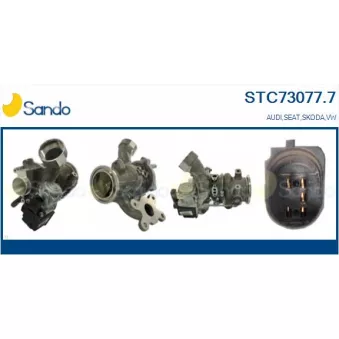 Turbocompresseur, suralimentation SANDO STC73077.7