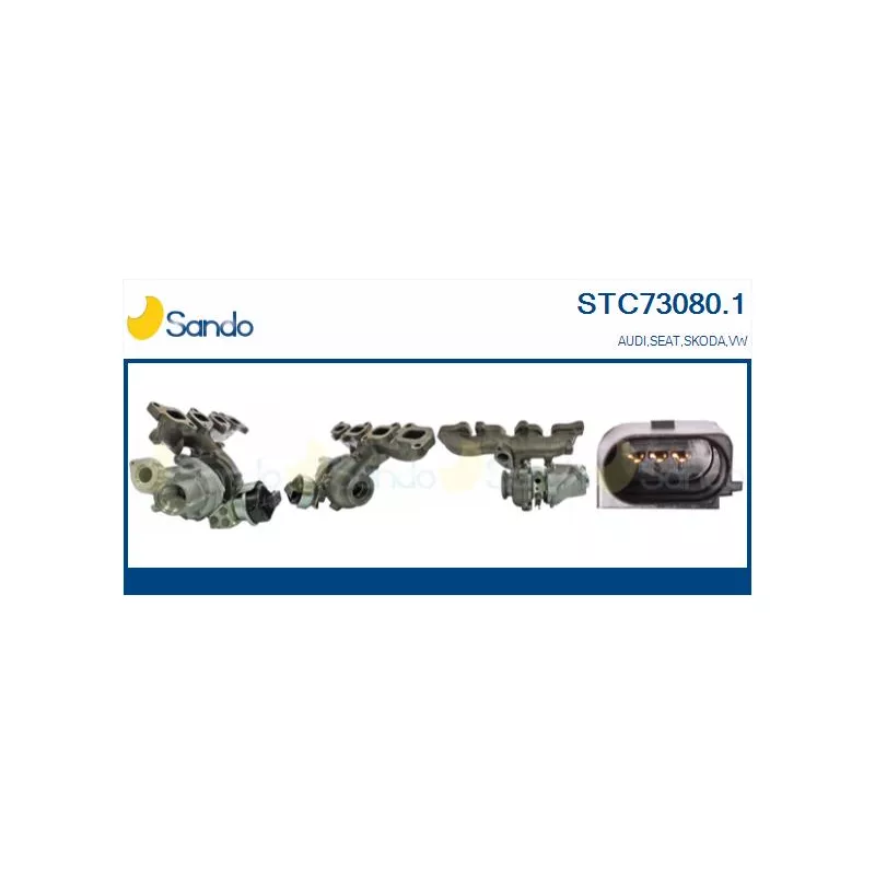 Turbocompresseur, suralimentation SANDO STC73080.1