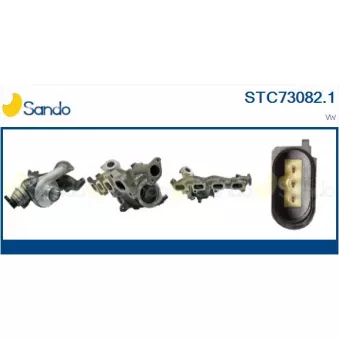 Turbocompresseur, suralimentation SANDO STC73082.1