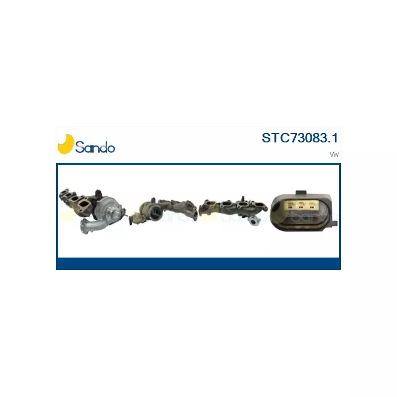 Turbocompresseur, suralimentation SANDO STC73083.1