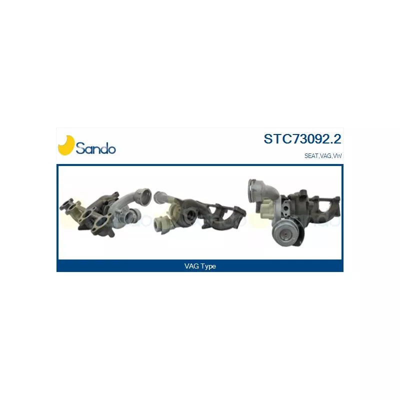 Turbocompresseur, suralimentation SANDO STC73092.2