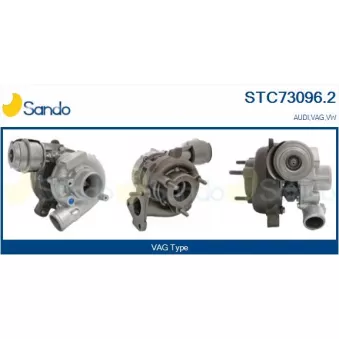 Turbocompresseur, suralimentation SANDO STC73096.2