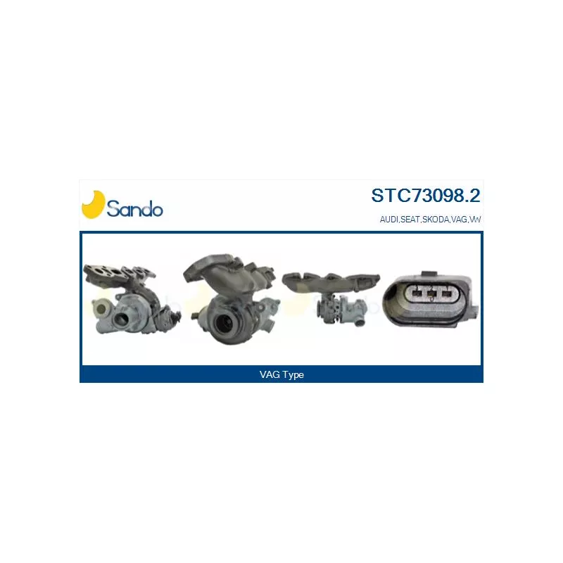 Turbocompresseur, suralimentation SANDO STC73098.2
