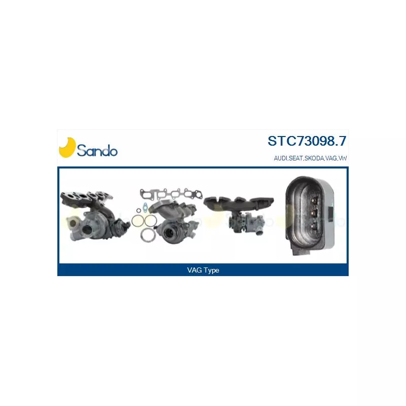 Turbocompresseur, suralimentation SANDO STC73098.7