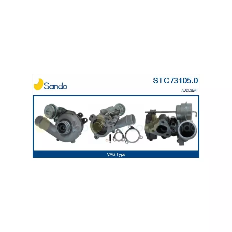 Turbocompresseur, suralimentation SANDO STC73105.0