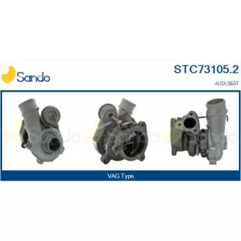 Turbocompresseur, suralimentation SANDO STC73105.2
