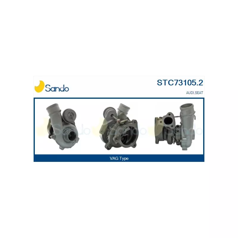 Turbocompresseur, suralimentation SANDO STC73105.2