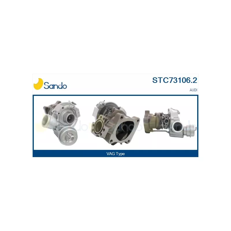 Turbocompresseur, suralimentation SANDO STC73106.2
