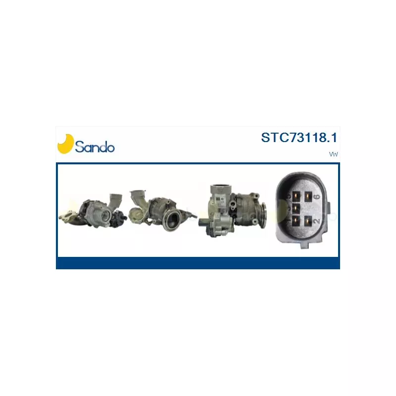 Turbocompresseur, suralimentation SANDO STC73118.1