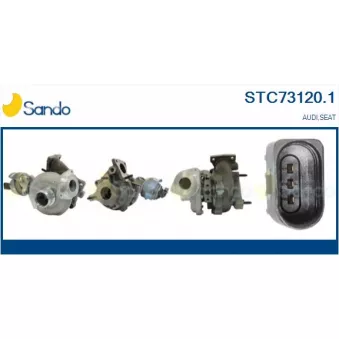 Turbocompresseur, suralimentation SANDO STC73120.1