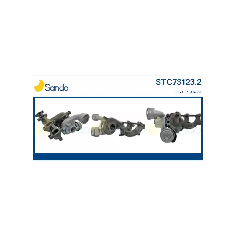 Turbocompresseur, suralimentation SANDO STC73123.2