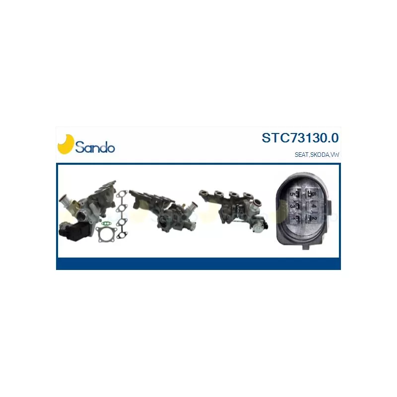 Turbocompresseur, suralimentation SANDO STC73130.0