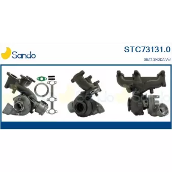 Turbocompresseur, suralimentation SANDO STC73131.0