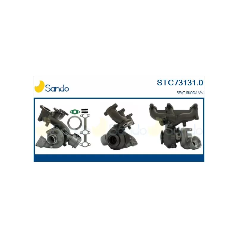 Turbocompresseur, suralimentation SANDO STC73131.0