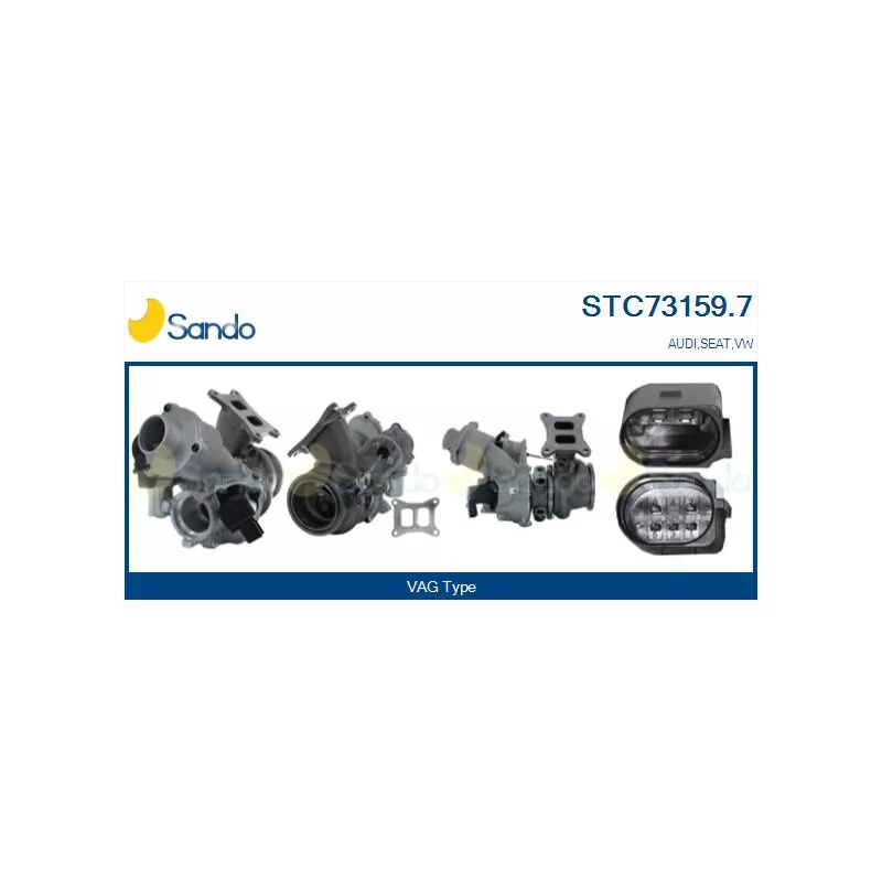 Turbocompresseur, suralimentation SANDO STC73159.7