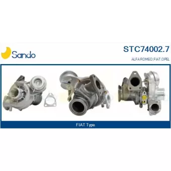 Turbocompresseur, suralimentation SANDO
